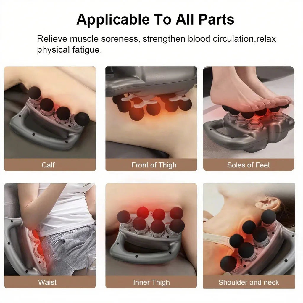 Fascia Gun Muscle Massager Gun Neck Shoulder Waist Massager